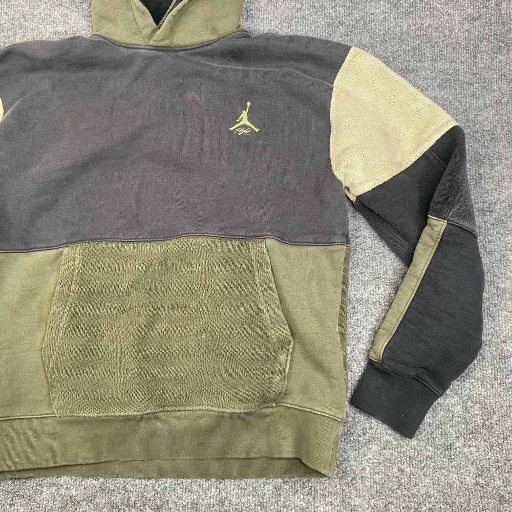 JORDAN FLIGHT HERITAGE Hoodie Off Noir DV1595-045 Nike Size Medium